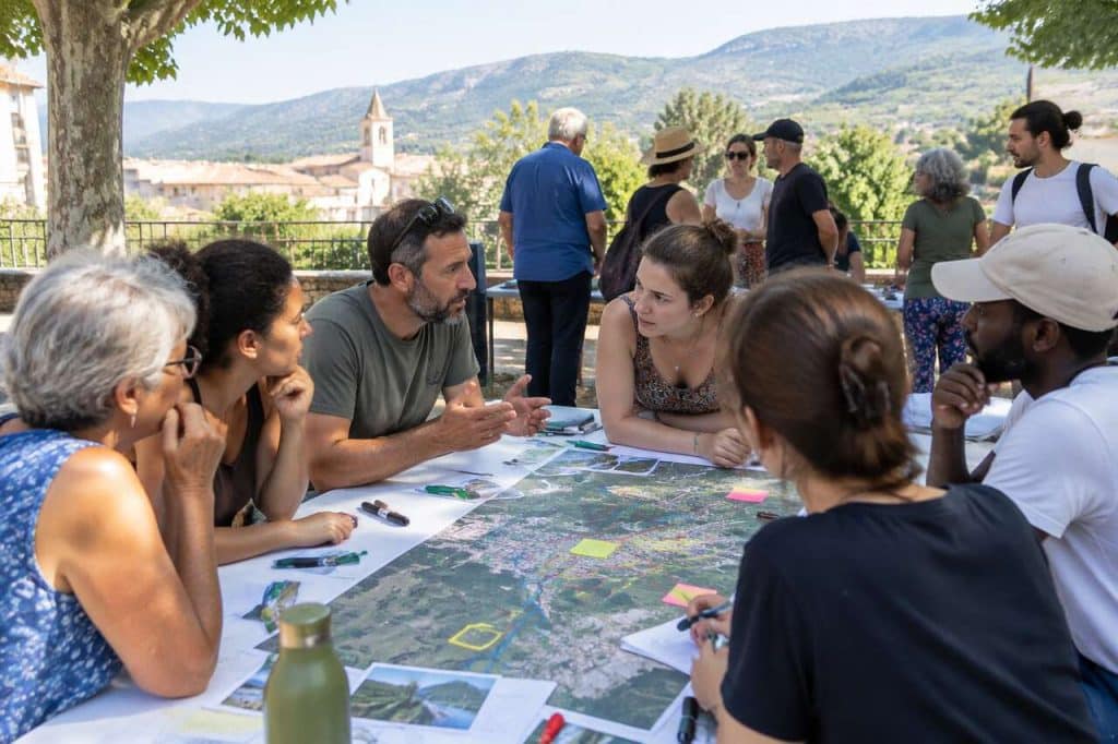 Ateliers de cartographie sensible et échanges autour du territoire à La Farlède