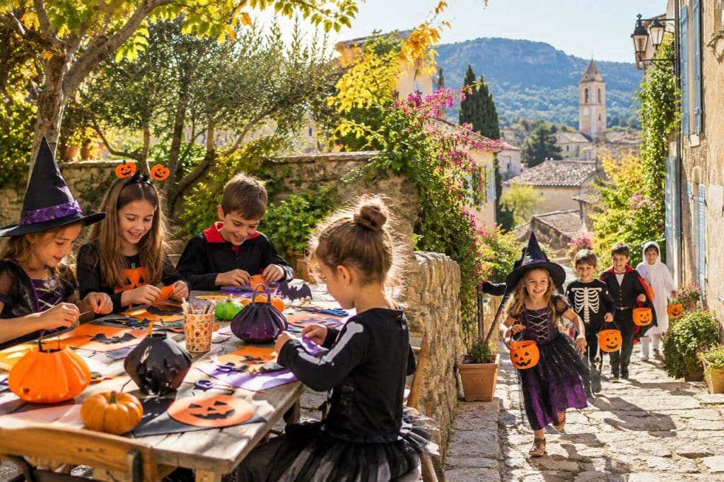 Loisirs créatifs enfants et chasse aux bonbons à La Farlède