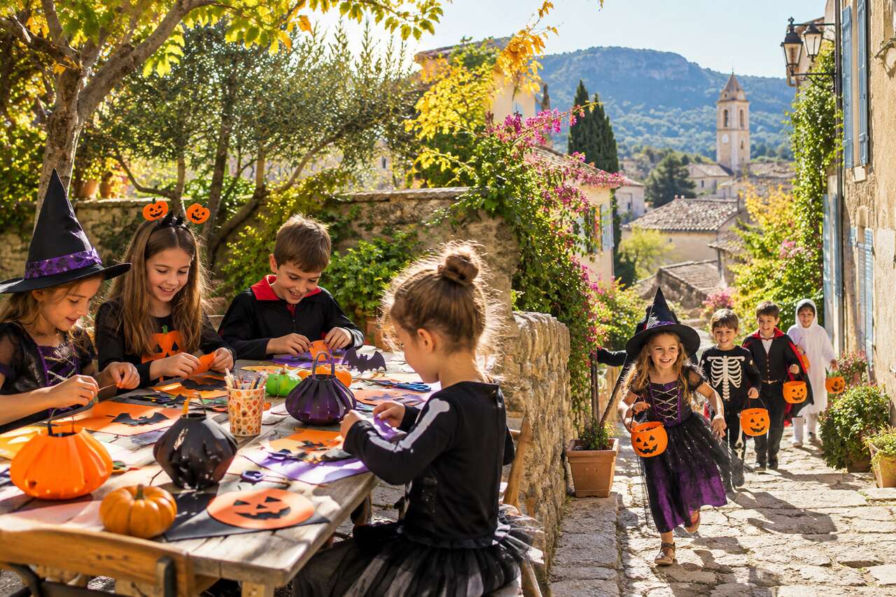 Loisirs créatifs enfants et chasse aux bonbons à La Farlède