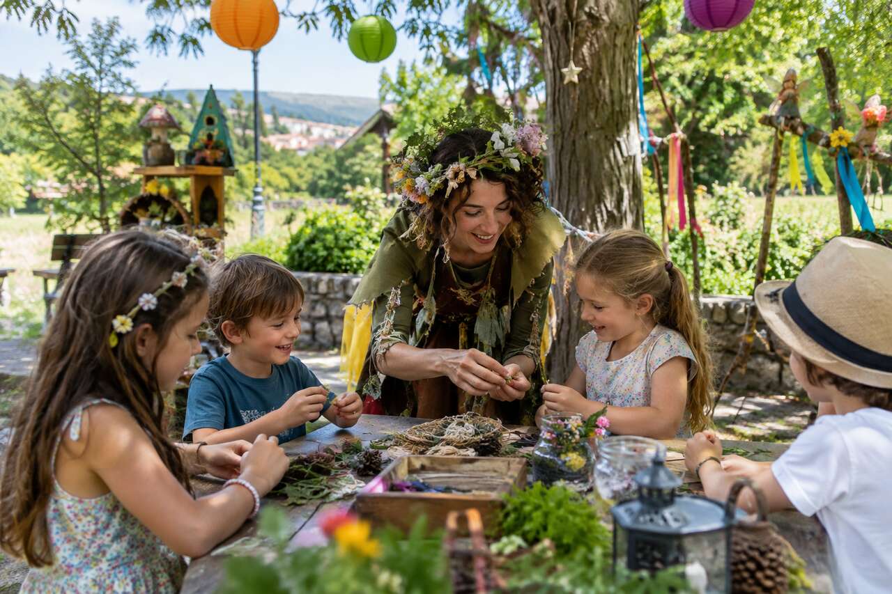 Animations magiques et ateliers pour enfants au parc Pagès à La Farlède